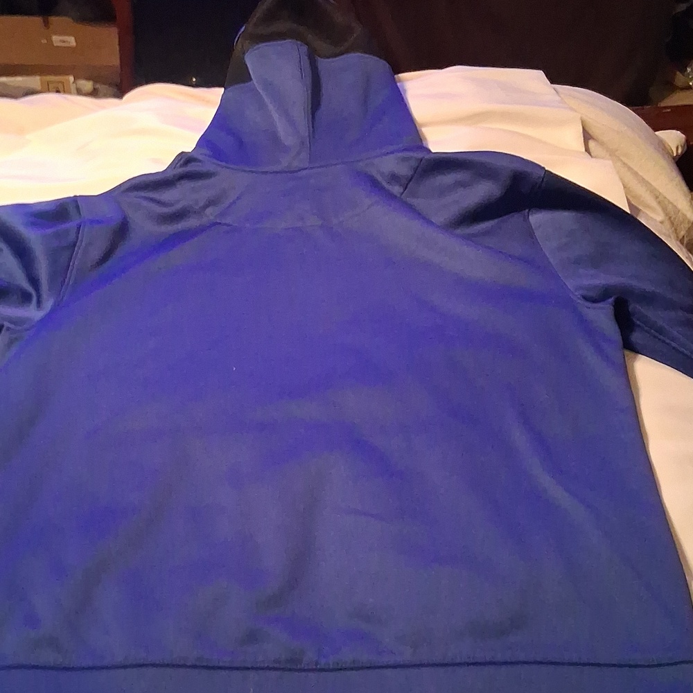 Nike Warriors Blue Hoodie with Yellow Accents - Picture 10 of 10